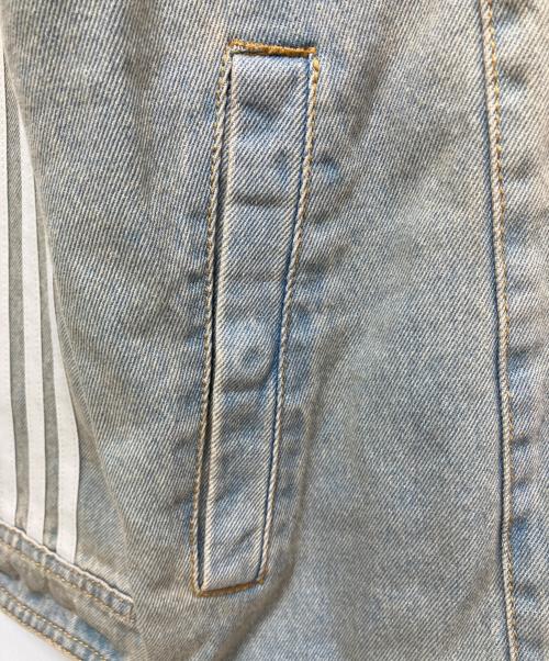 adidas（アディダス）adidas (アディダス) ディレニウム シーズン3 2Way デニム シャツジャケット インディゴ サイズ:XL 未使用品の古着・服飾アイテム