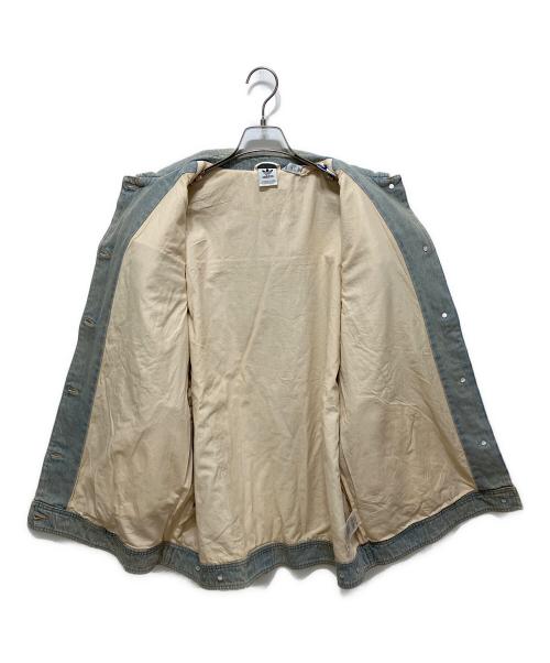 adidas（アディダス）adidas (アディダス) ディレニウム シーズン3 2Way デニム シャツジャケット インディゴ サイズ:XL 未使用品の古着・服飾アイテム