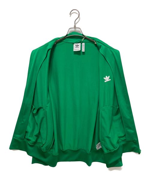 adidas（アディダス）adidas (アディダス) アディカラー クラシックス ファイヤーバード トラックトップ グリーン サイズ:3XL 未使用品の古着・服飾アイテム