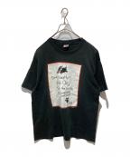 FRUIT OF THE LOOMフルーツオブザルーム）の古着「プリントTシャツ」｜ブラック