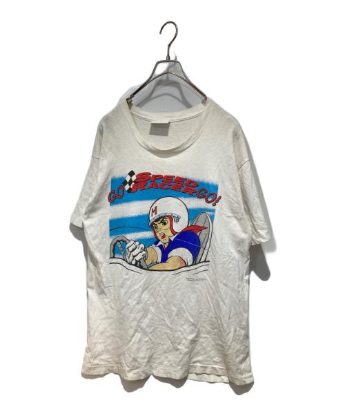 STANLEY DESANTIS（スタンリーデサンティス）STANLEY DESANTIS (スタンリーデサンティス) プリントTシャツ ホワイト サイズ:Ｌの古着・服飾アイテム