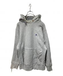 Champion（チャンピオン）の古着「リバースウィーブパーカー」｜グレー