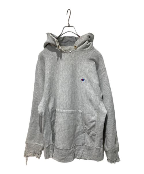 Champion（チャンピオン）Champion (チャンピオン) リバースウィーブパーカー グレー サイズ:Ｌの古着・服飾アイテム