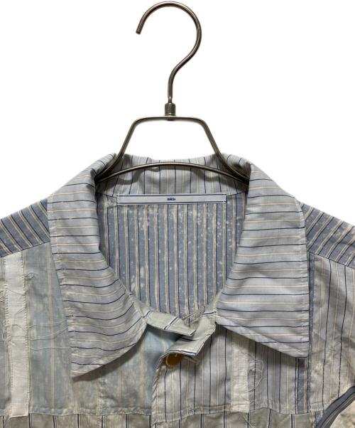 TOKIO（トキオ）TOKIO (トキオ) vintage shirt patchwork jacket ブルー サイズ:不明の古着・服飾アイテム
