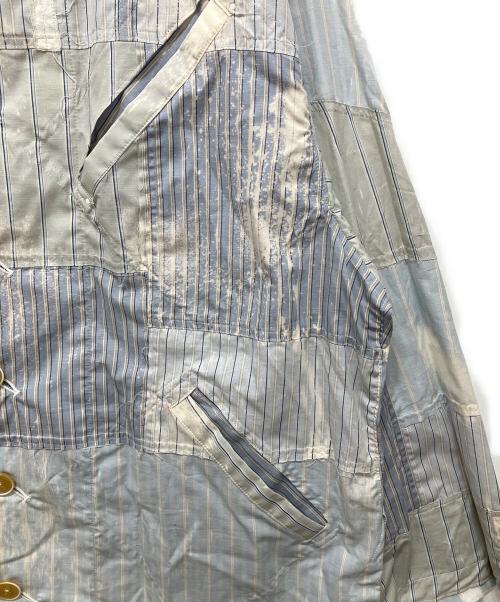 TOKIO（トキオ）TOKIO (トキオ) vintage shirt patchwork jacket ブルー サイズ:不明の古着・服飾アイテム
