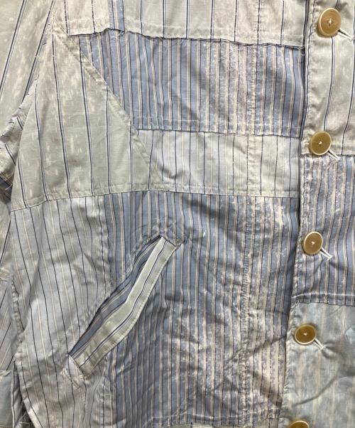TOKIO（トキオ）TOKIO (トキオ) vintage shirt patchwork jacket ブルー サイズ:不明の古着・服飾アイテム