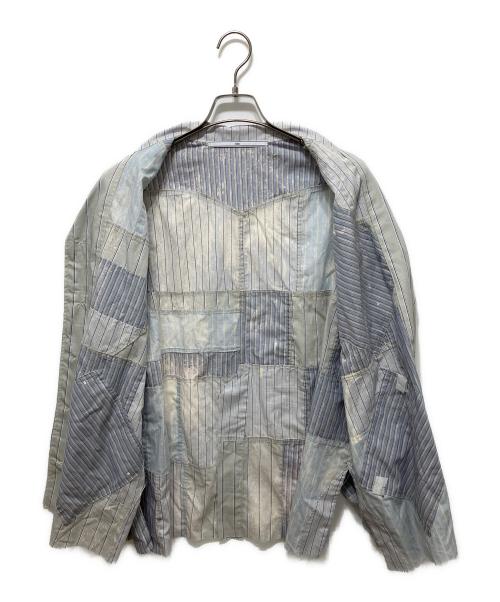 TOKIO（トキオ）TOKIO (トキオ) vintage shirt patchwork jacket ブルー サイズ:不明の古着・服飾アイテム