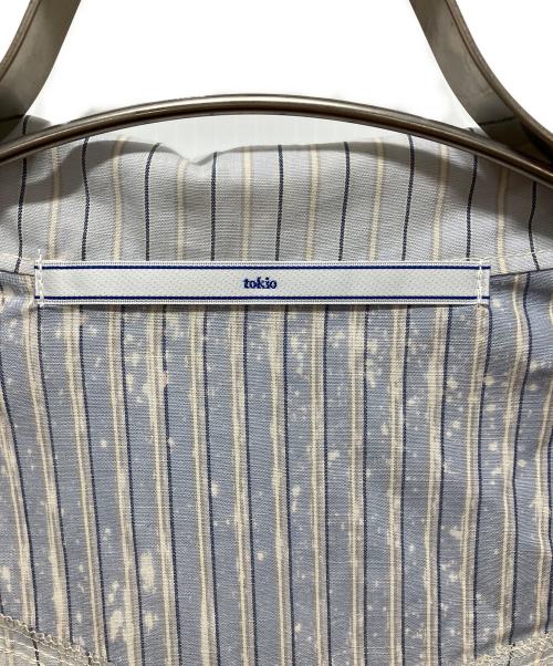 TOKIO（トキオ）TOKIO (トキオ) vintage shirt patchwork jacket ブルー サイズ:不明の古着・服飾アイテム