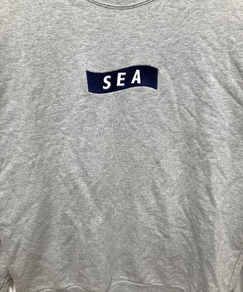 WIND AND SEA（ウィンダンシー）WIND AND SEA (ウィンダンシー) GOD SELECTION XXX (ゴッド セレクション トリプルエックス) クルーネックスウェット グレー サイズ:XLの古着・服飾アイテム