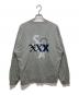 WIND AND SEA (ウィンダンシー) GOD SELECTION XXX (ゴッド セレクション トリプルエックス) クルーネックスウェット グレー サイズ:XL：10000円