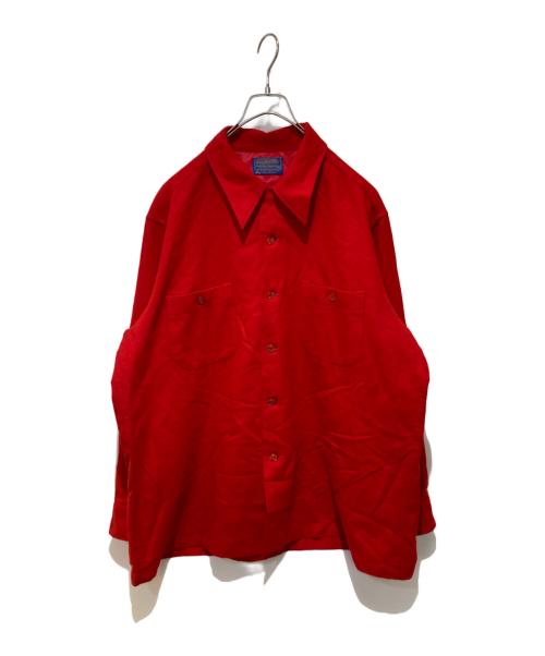 PENDLETON（ペンドルトン）PENDLETON (ペンドルトン) ウールシャツ レッド サイズ:XLの古着・服飾アイテム