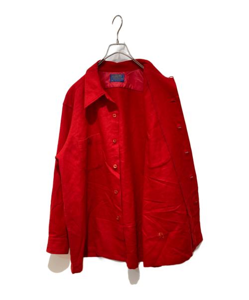 PENDLETON（ペンドルトン）PENDLETON (ペンドルトン) ウールシャツ レッド サイズ:XLの古着・服飾アイテム