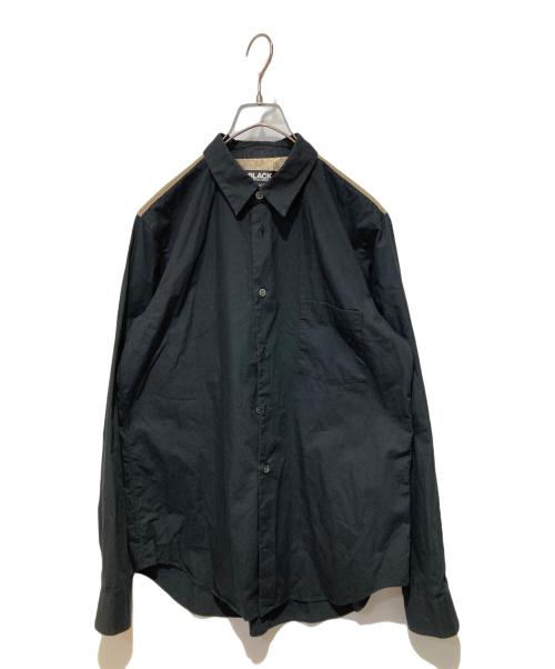 BLACK COMME des GARCONS（ブラックコムデギャルソン）BLACK COMME des GARCONS (ブラックコムデギャルソン) 長袖シャツ ブラック サイズ:Ｌの古着・服飾アイテム