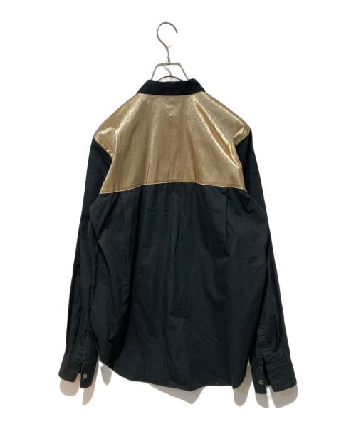 BLACK COMME des GARCONS（ブラックコムデギャルソン）BLACK COMME des GARCONS (ブラックコムデギャルソン) 長袖シャツ ブラック サイズ:Ｌの古着・服飾アイテム