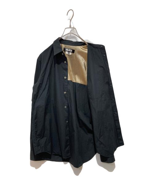 BLACK COMME des GARCONS（ブラックコムデギャルソン）BLACK COMME des GARCONS (ブラックコムデギャルソン) 長袖シャツ ブラック サイズ:Ｌの古着・服飾アイテム