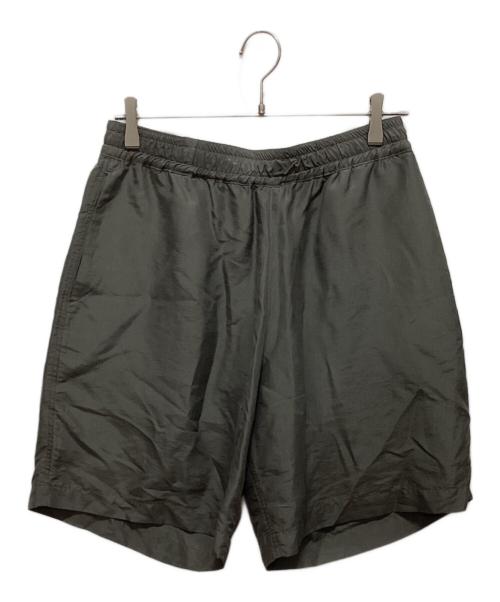 cornier（コルニエ）Cornier (コルニエ) シルクハーフパンツ グレー サイズ:Lの古着・服飾アイテム