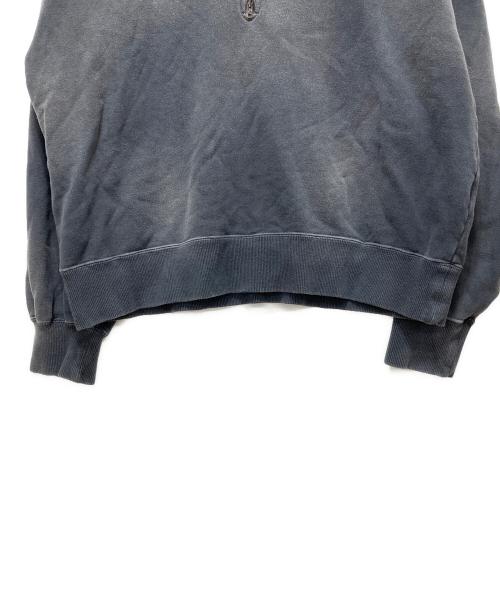 INTERIM（インテリム）INTERIM (インテリム) VINTAGE FADE HALF ZIP COLLAR SWEAT SHIRT グレー サイズ:Freeの古着・服飾アイテム
