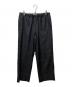 INTERIM（インテリム）の古着「SILKY MELANGE SUITING DEADSTOCK WIDE DRESS EASY PANTS」｜グレー