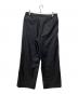 INTERIM (インテリム) SILKY MELANGE SUITING DEADSTOCK WIDE DRESS EASY PANTS グレー サイズ:4：17000円