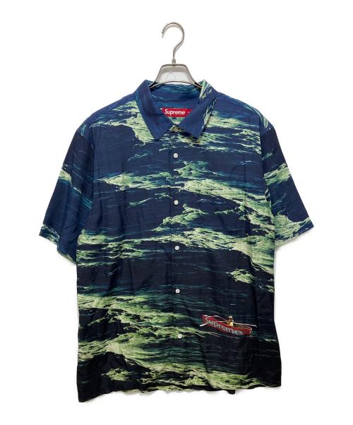 SUPREME（シュプリーム）SUPREME (シュプリーム) Boat S/S Shirt ネイビー サイズ:XLの古着・服飾アイテム