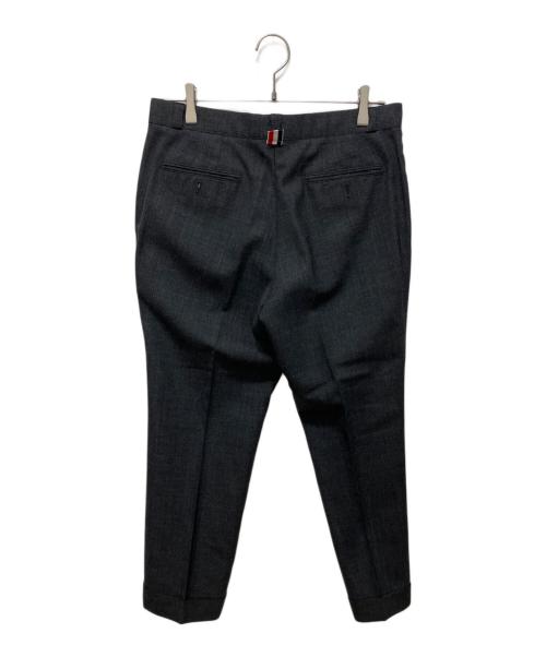 Thom Browne（トムブラウン）Thom Browne (トムブラウン) ウールテーパードパンツ グレー サイズ:2の古着・服飾アイテム