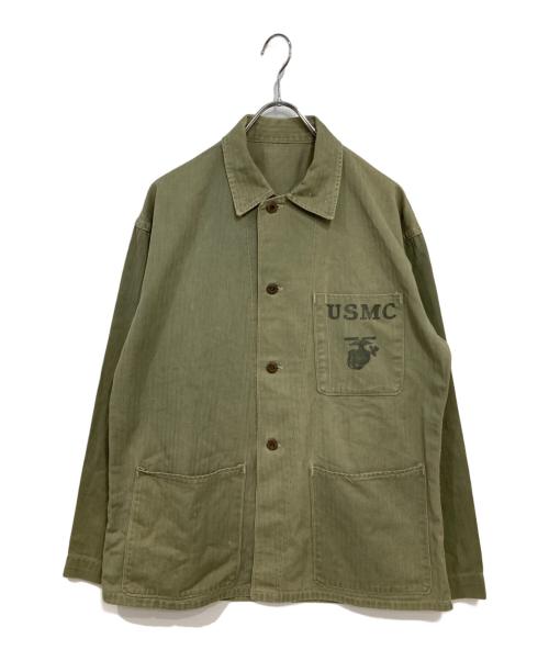 USMC（ユーエスエムシー）USMC (ユーエスエムシー) P-41 HBT ジャケット グリーン サイズ:不明の古着・服飾アイテム