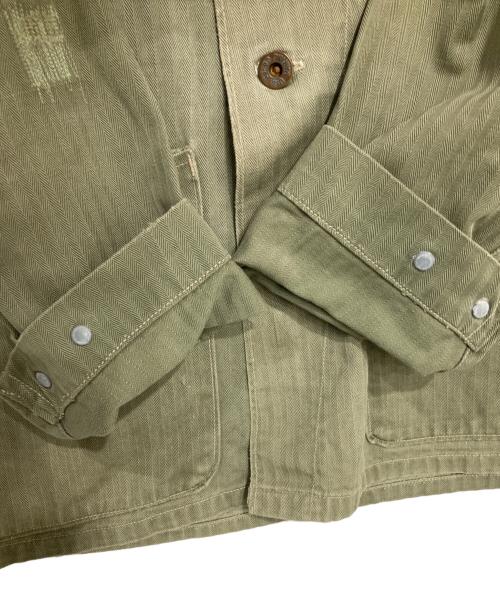 USMC（ユーエスエムシー）USMC (ユーエスエムシー) P-41 HBT ジャケット グリーン サイズ:不明の古着・服飾アイテム