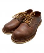 ）の古着「WORK OXFORD ROUND TOE」｜ブラウン