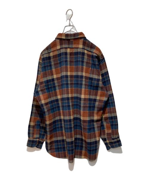 PENDLETON（ペンドルトン）PENDLETON (ペンドルトン) ウールチェックシャツ ブラウン サイズ:XLの古着・服飾アイテム