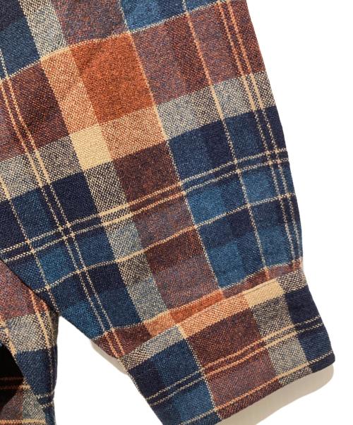 PENDLETON（ペンドルトン）PENDLETON (ペンドルトン) ウールチェックシャツ ブラウン サイズ:XLの古着・服飾アイテム