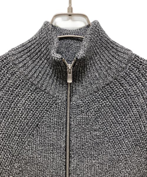 BATONER（バトナ―）BATONER (バトナ―) SIGNATURE DRIVERS KNIT グレー サイズ:Lの古着・服飾アイテム