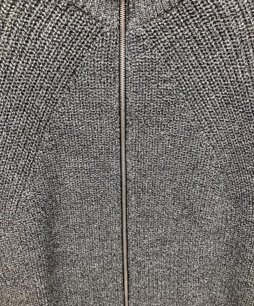 BATONER（バトナ―）BATONER (バトナ―) SIGNATURE DRIVERS KNIT グレー サイズ:Lの古着・服飾アイテム