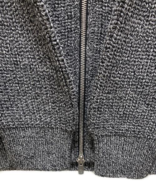 BATONER（バトナ―）BATONER (バトナ―) SIGNATURE DRIVERS KNIT グレー サイズ:Lの古着・服飾アイテム