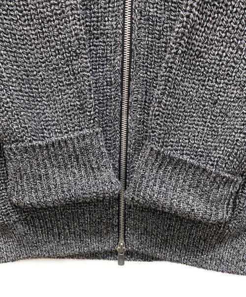 BATONER（バトナ―）BATONER (バトナ―) SIGNATURE DRIVERS KNIT グレー サイズ:Lの古着・服飾アイテム