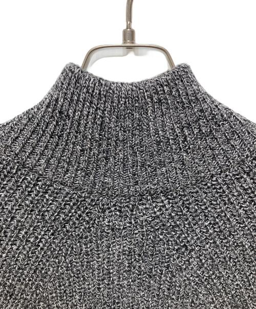 BATONER（バトナ―）BATONER (バトナ―) SIGNATURE DRIVERS KNIT グレー サイズ:Lの古着・服飾アイテム