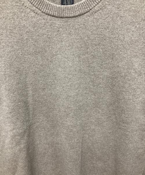 BATONER（バトナ―）BATONER (バトナ―) INNOCENT CASHMERE CREW NECK ブラウン サイズ:Lの古着・服飾アイテム