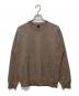 BATONER（バトナ―）の古着「INNOCENT CASHMERE CREW NECK」｜ブラウン