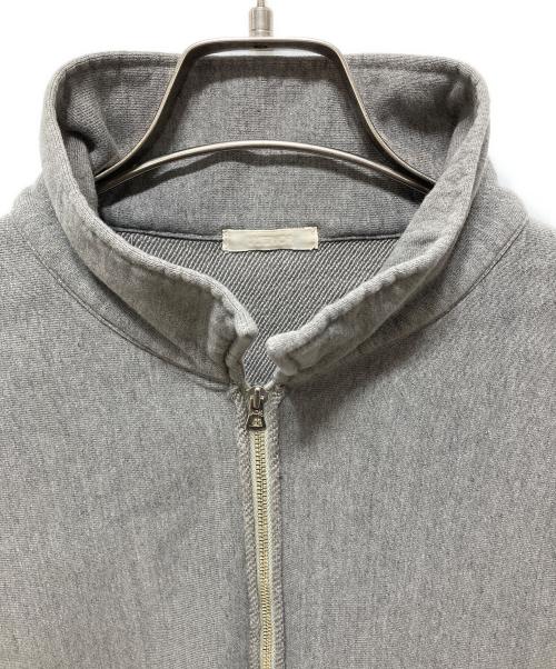 ULTERIOR（アルテリア）ULTERIOR (アルテリア) FADED SILKY TERRY RW HALF ZIP グレー サイズ:5の古着・服飾アイテム