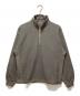 ULTERIOR（アルテリア）の古着「FADED SILKY TERRY RW HALF ZIP」｜グレー