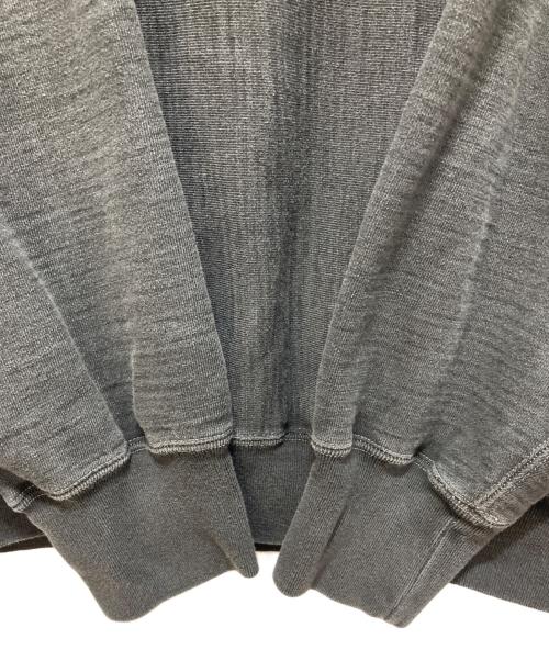 BATONER（バトナ―）BATONER (バトナ―) UMBERCA URAKE FADE COLOR CREW NECK グレー サイズ:Lの古着・服飾アイテム