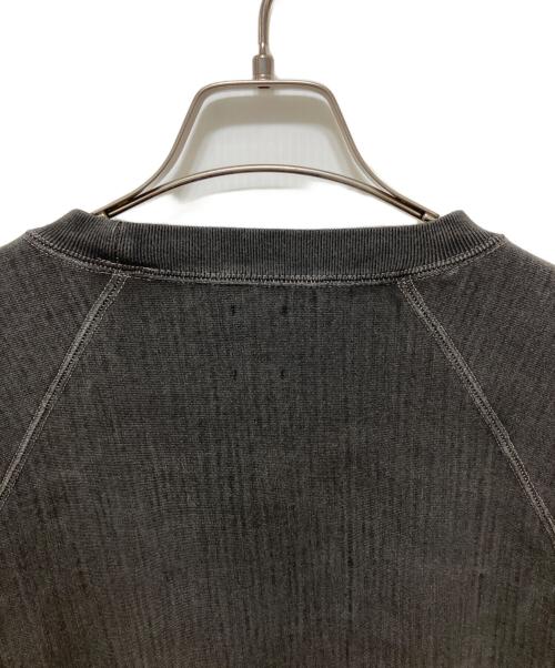 BATONER（バトナ―）BATONER (バトナ―) UMBERCA URAKE FADE COLOR CREW NECK グレー サイズ:Lの古着・服飾アイテム