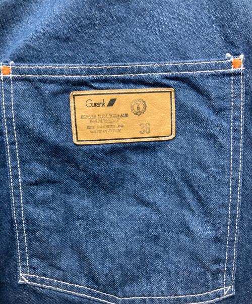 gurank（グランク）gurank (グランク) Painter pants インディゴ サイズ:36の古着・服飾アイテム