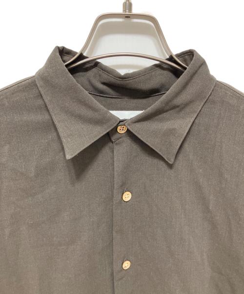 intch.（インチ）intch. (インチ) レギュラーカラーシャツ ブラウン サイズ:Lの古着・服飾アイテム