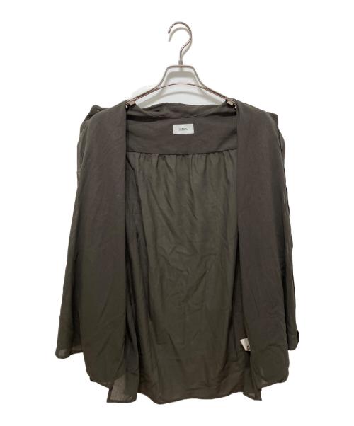intch.（インチ）intch. (インチ) レギュラーカラーシャツ ブラウン サイズ:Lの古着・服飾アイテム