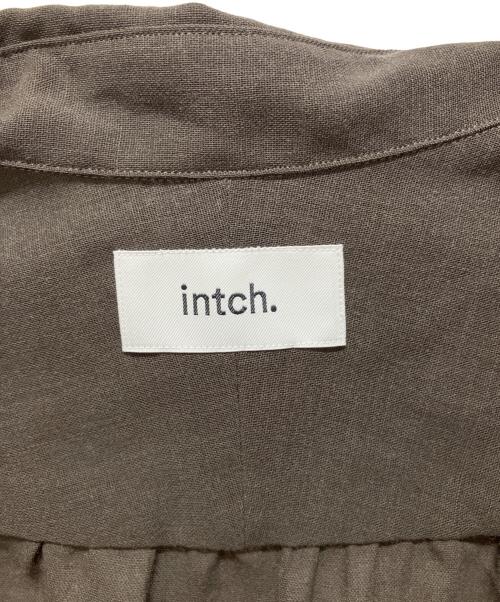 intch.（インチ）intch. (インチ) レギュラーカラーシャツ ブラウン サイズ:Lの古着・服飾アイテム