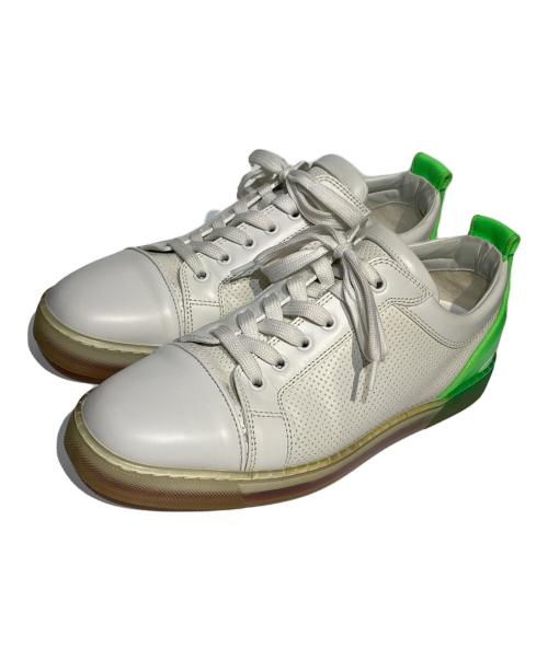 Christian Louboutin（クリスチャン・ルブタン）Christian Louboutin (クリスチャン・ルブタン) ローカットスニーカー ホワイト サイズ:41 1/5の古着・服飾アイテム