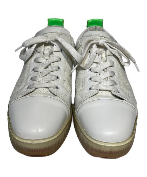 Christian Louboutin（クリスチャン・ルブタン）Christian Louboutin (クリスチャン・ルブタン) ローカットスニーカー ホワイト サイズ:41 1/5の古着・服飾アイテム