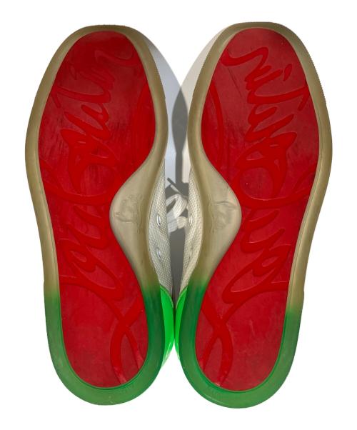 Christian Louboutin（クリスチャン・ルブタン）Christian Louboutin (クリスチャン・ルブタン) ローカットスニーカー ホワイト サイズ:41 1/5の古着・服飾アイテム