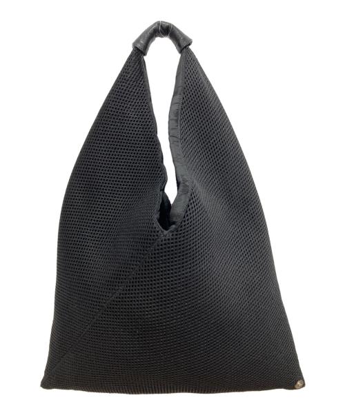 MM6 Maison Margiela（エムエムシックスメゾンマルジェラ）MM6 Maison Margiela (エムエムシックスメゾンマルジェラ) ジャパニーズメッシュトートバッグ ブラックの古着・服飾アイテム
