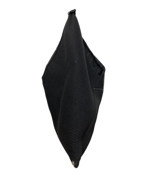 MM6 Maison Margiela（エムエムシックスメゾンマルジェラ）MM6 Maison Margiela (エムエムシックスメゾンマルジェラ) ジャパニーズメッシュトートバッグ ブラックの古着・服飾アイテム